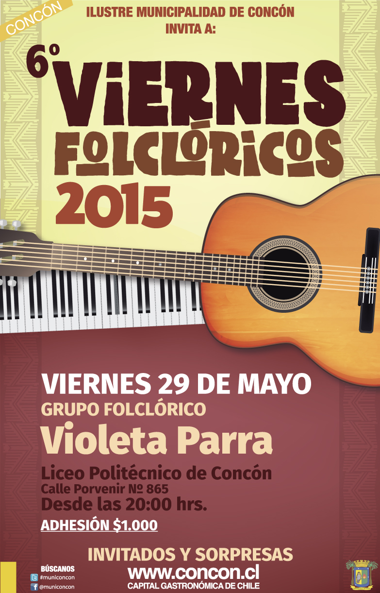 Viernes Folclóricos Grupo Violeta Parra