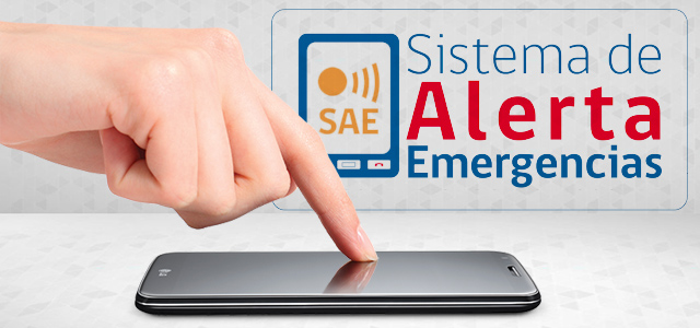 Infórmate sobre el Sistema de Alerta de Emergencias (SAE)