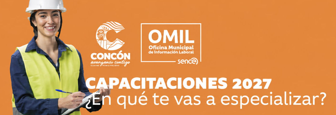 Encuenta Capacitación 2026, OMIL, Ilustre Municipalidad de Concón