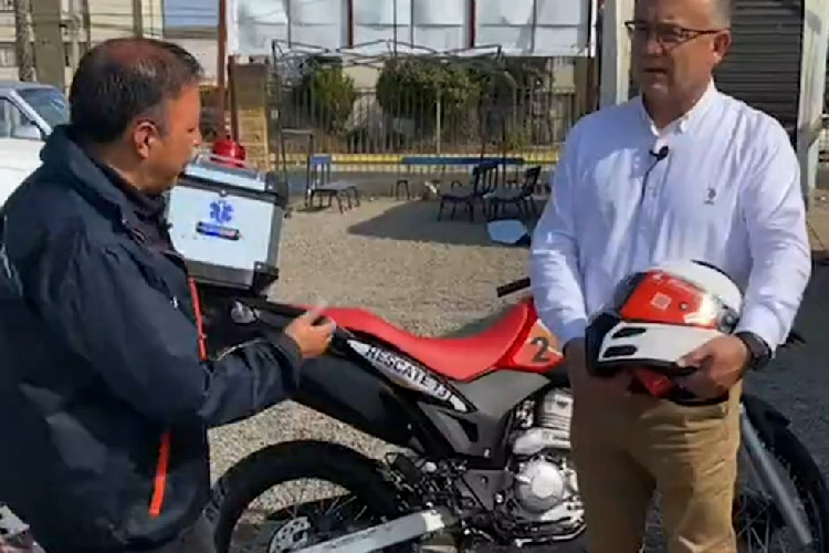 Servicio de emergencias mejorado gracias a la adquisición de motocicletas de rescate